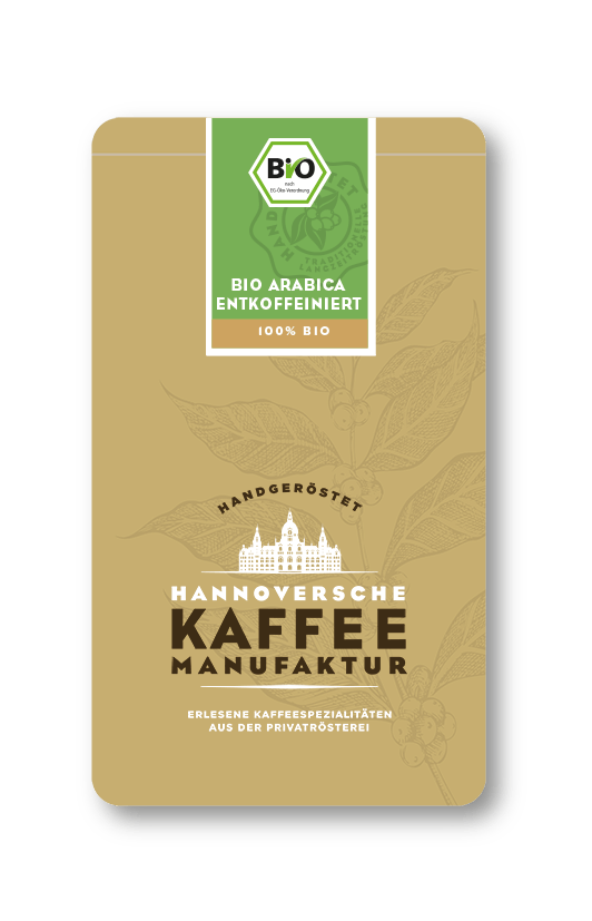 Bio Arabica Entkoffeiniert Hannoversche Kaffeemanufaktur