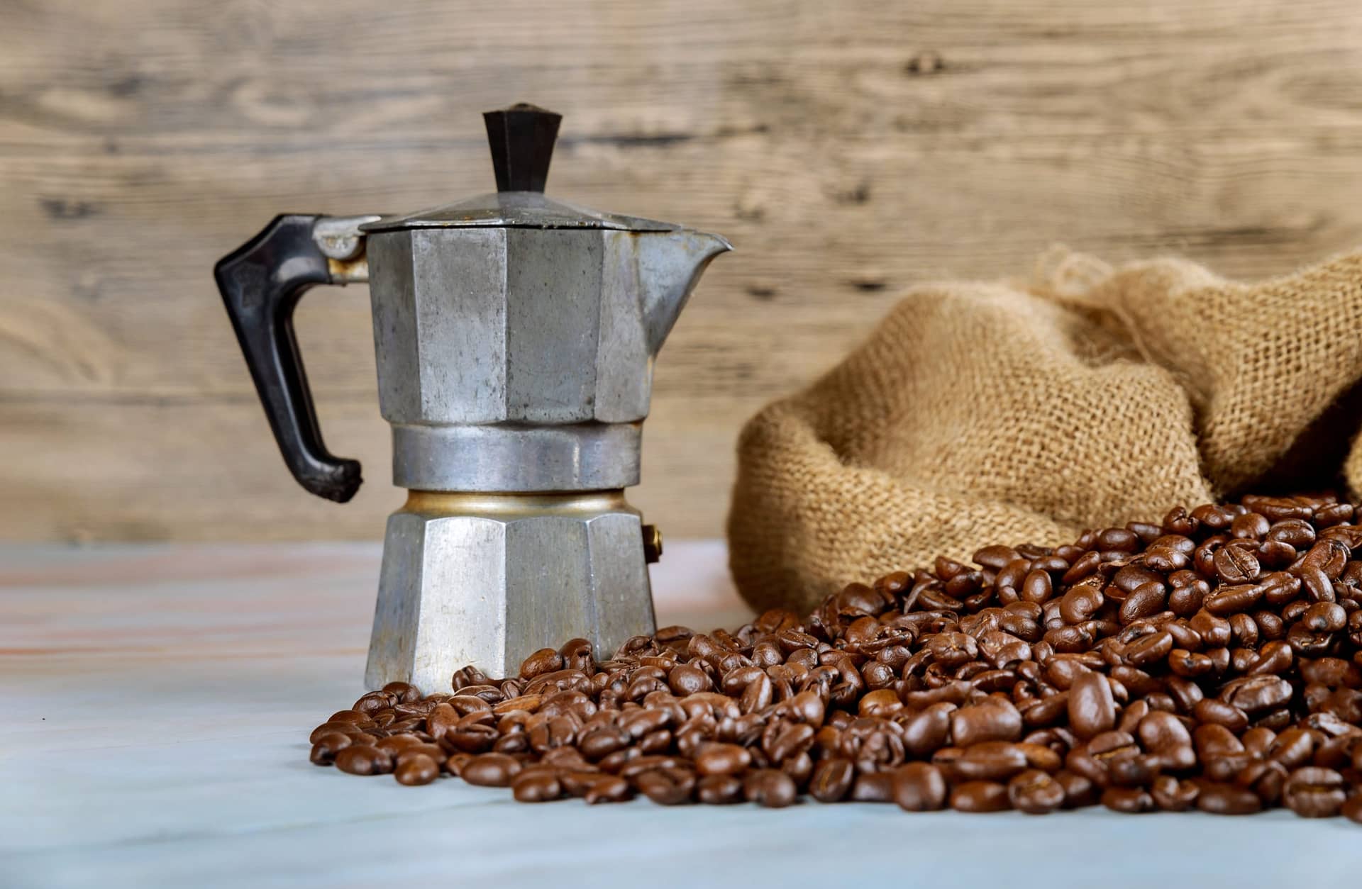 Kaffee für Espressokocher